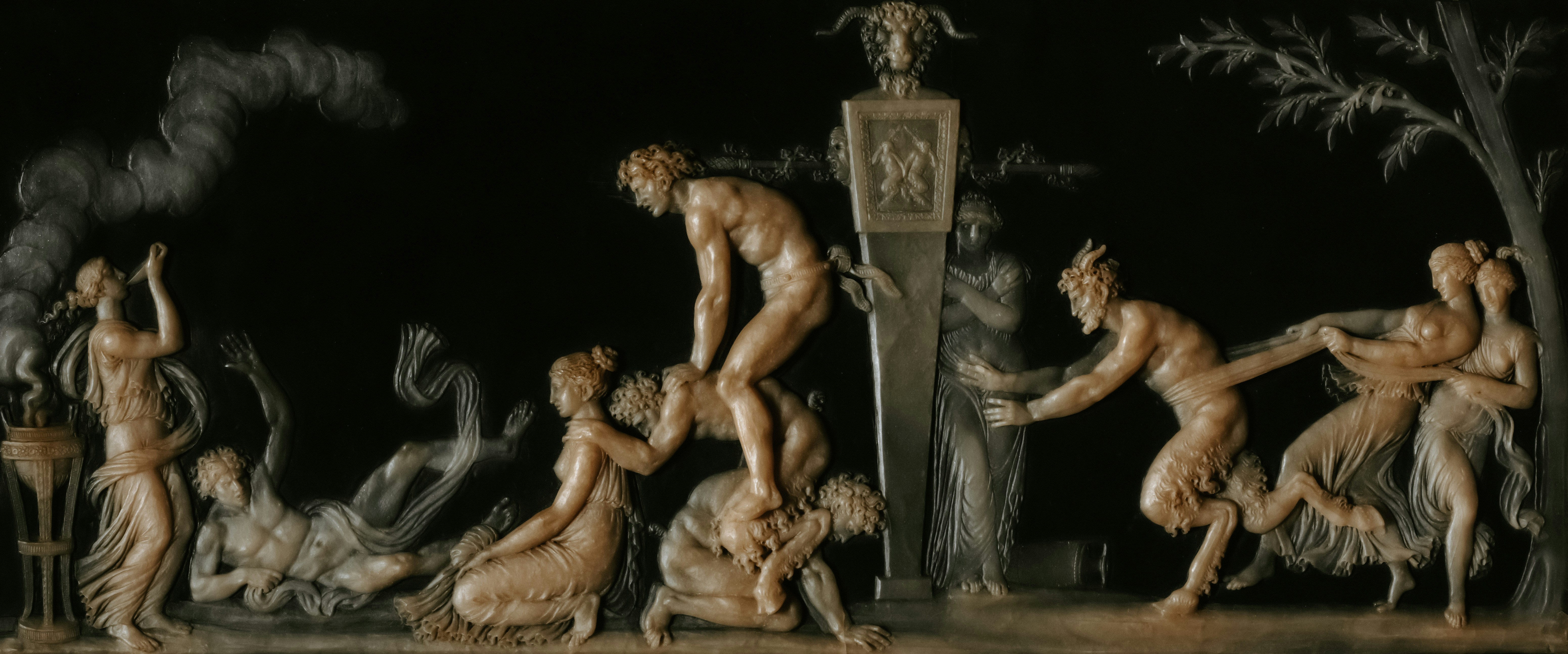 The Game of Leap Frog 1785 designed by Jean Guillaume Moitte (French, 1746–1810) executed by Antoine-François Gérard (French, 1760–1843) France, 18th century Wax on slate https://www.clevelandart.org/art/1944.237